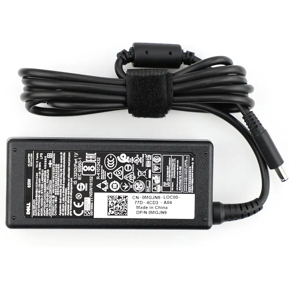 Dell Laptop Adapter Original 65w 19v/3.34a |4.5mm x 3.0mm | Small Pin (Box Seal Opened for Serial No) (No Power Cable Included) view 3